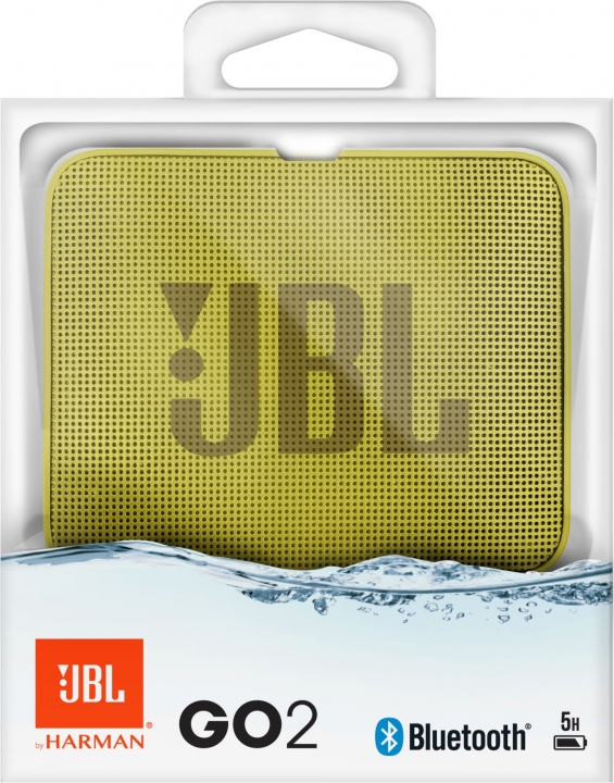 JBL Go 2 Bluetooth -kaiutin, keltainen