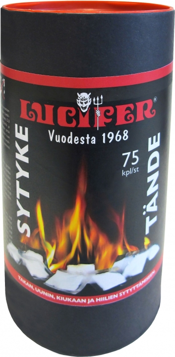 Lucifer 75kpl sytytystyyny, 10 pakettia