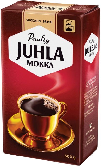 Paulig Juhla Mokka -suodatinkahvi, 500g