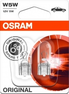 Osram Original 12V W5W pienoispolttimo 5W BLI (pari)