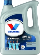 Valvoline SynPower 5W-40 moottoriöljy 4L