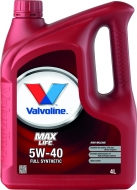 Valvoline MaxLife 5W-40 moottoriöljy 4L