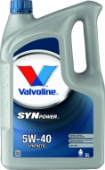 Valvoline SynPower 5W-40 moottoriöljy 5L