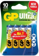 GP Ultra Plus paristo AA LR6, 4kpl
