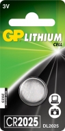 GP Litium nappiparisto CR2025, 1kpl