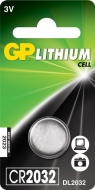 GP Litium nappiparisto CR2032,1kpl